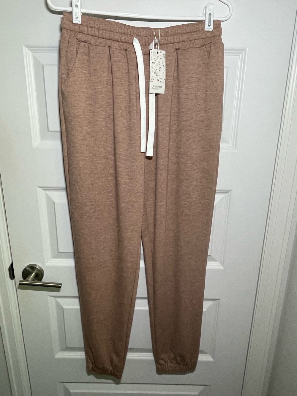 New Automet Women’s High Waisted Jogger/Sweatpant Pocket Lounge Pajama Fall